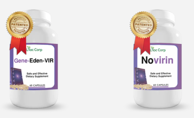 Gene-Eden-VIR and Novirin Supplements