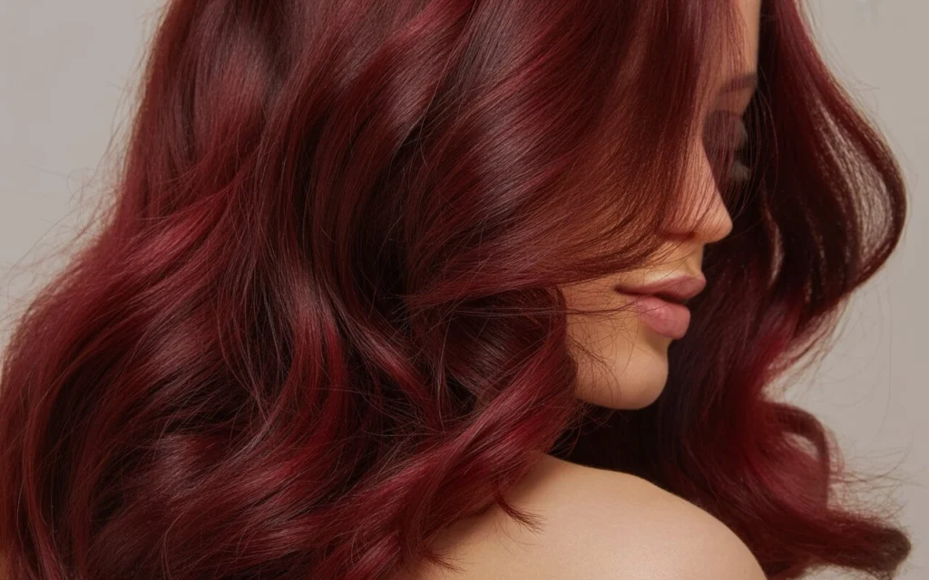 Burgundy hair color 1 Burgundy hair color
